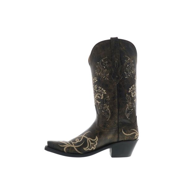 Jama Old West Womens LF1587 Brown Boots (NWT) - Picture 5 of 7